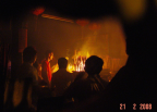 Photo of the committee people lighting fire