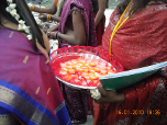 Give candles to participants