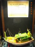 Model of a traditional boat